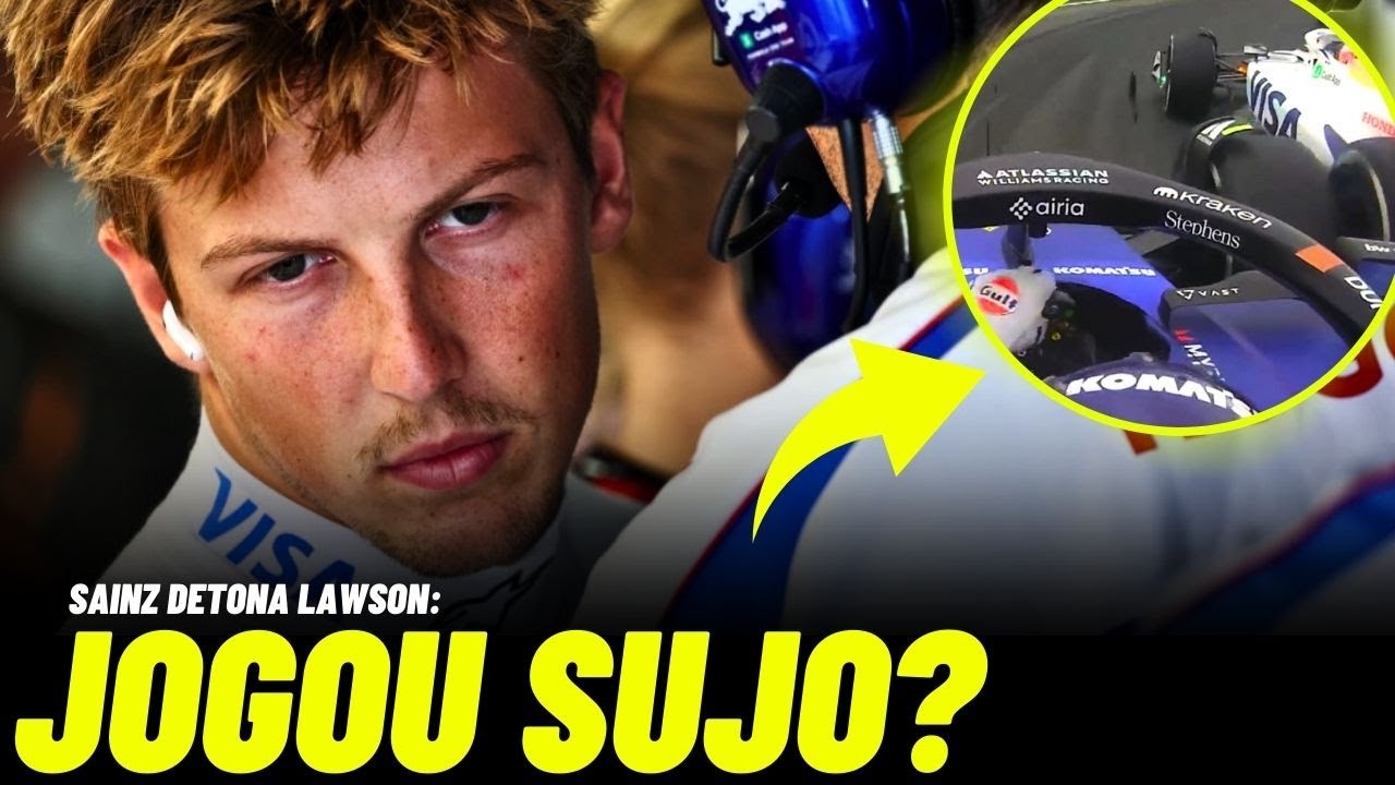 Sainz Detona Lawson Após Manobra Maldosa Gp Da Holanda! Formula 1 2025
