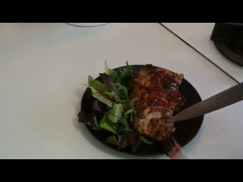 Мясо-гриль в горчично-соевом маринаде.