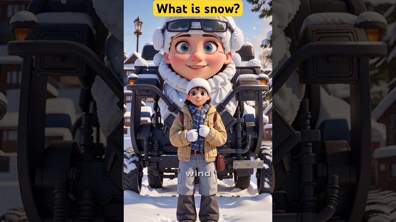 ⁣What is snow #snow#informative#kids#children#cartoon#learning#nature#love#lovestatus#youtubeshorts