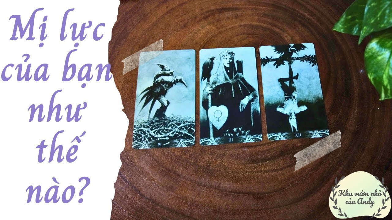 Mị lực của bạn như thế nào? {hiểu về sức hút bản thân} | Chọn 1 tụ bài | Xem tarot
