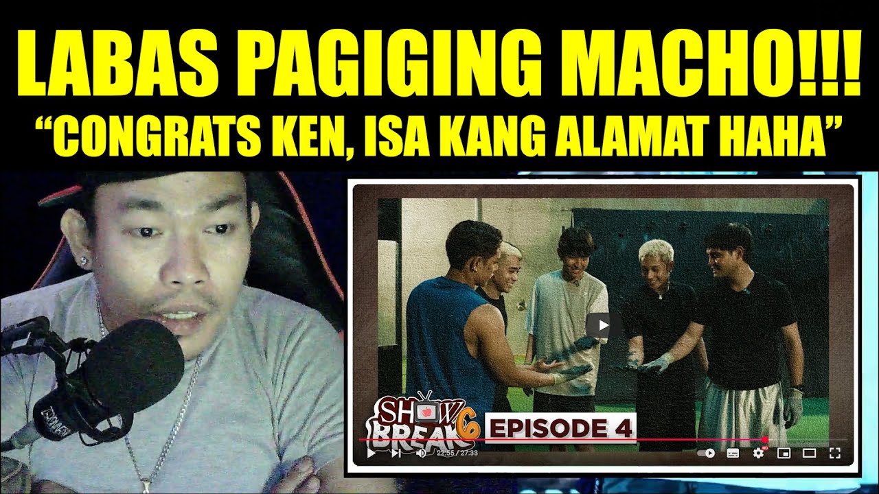 NAGTAGISAN NG LAKAS ANG MGA GWAPO! | SB19 SHOWBREAK 6 EPISODE 4 | Obstacle Central | REACTION VIDEO