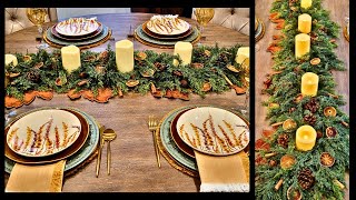 COZY AUTUMN TABLESCAPE 2025 | WARM AUTUMN VIBES