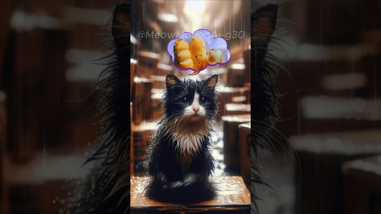 Dreams of Bread 🍞- Ai Cat Story ,Meow Motion Ai 