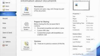 Word 2010 Tutorial The Ribbon Microsoft Training Lesson 1.5