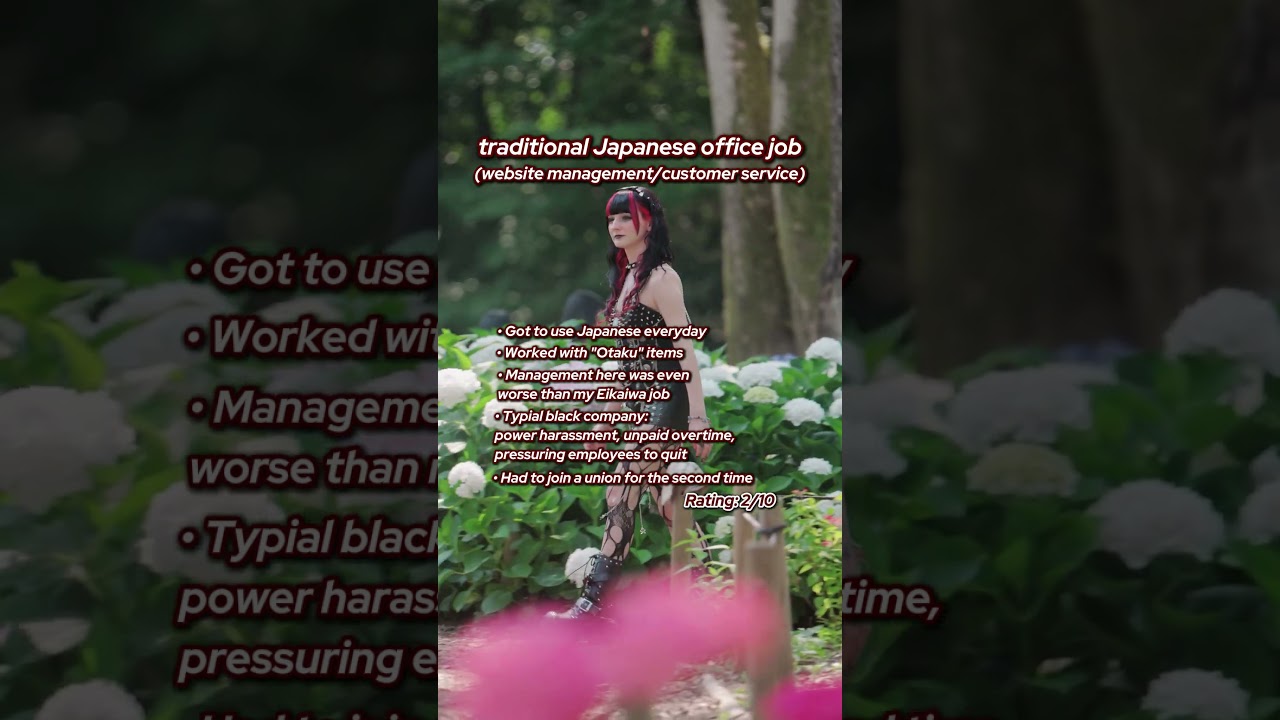 Rating all the companies I've worked at in Japan
