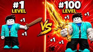 0 TO 100 LEVEL IN +1 POWER PER CLICK