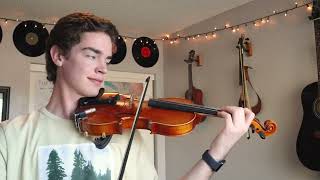 Rewrite The Stars violin cover