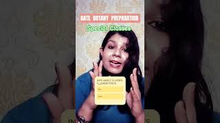 GATE Botany Preparation Guide for Success | #GATE #Botany #ExamPrep #StudyTips #Strategy #Success