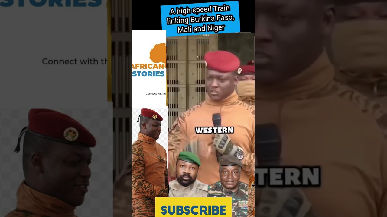 Высокоскоростной поезд, соединяющий Буркина-Фасо, Мали и Нигер. 