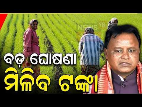 “୪୧ ଲକ୍ଷ ଚାଷୀଙ୍କୁ ବଡ଼ ଖୁସି!” CM-KISAN 5th Installment | Cm Mohan Majhi | Cm Kisan Yojana | Odia News