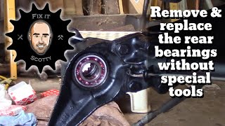 VW Bus Restoration Part 10: Replace the rear wheel bearings