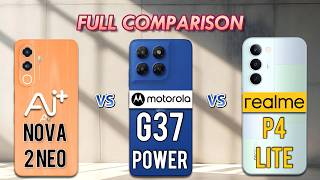 Ai+ Nova 2 Neo vs Motorola G37 Power vs realme P4 Lite : Best One? 😲 screenshot 2