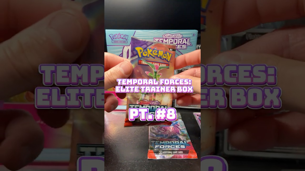 ULTRA RARE PULL!! Day #8 of Opening Temporal Forces: ETB 