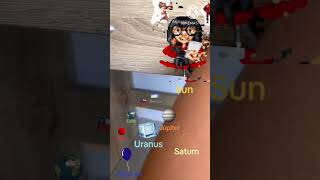 Solar System but with stickers in KINERMASTER (part 2)