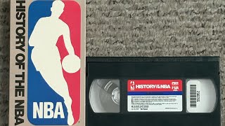 Opening To History Of The Nba 1990 Vhs