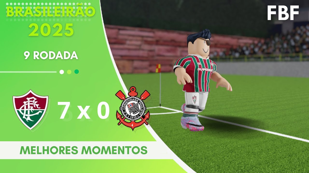 GABEDASH E KIRA BRILHA MARCANDO DOIS GOLS CONTRA O CORINTHIANS | 7-0 FLU | FBF25