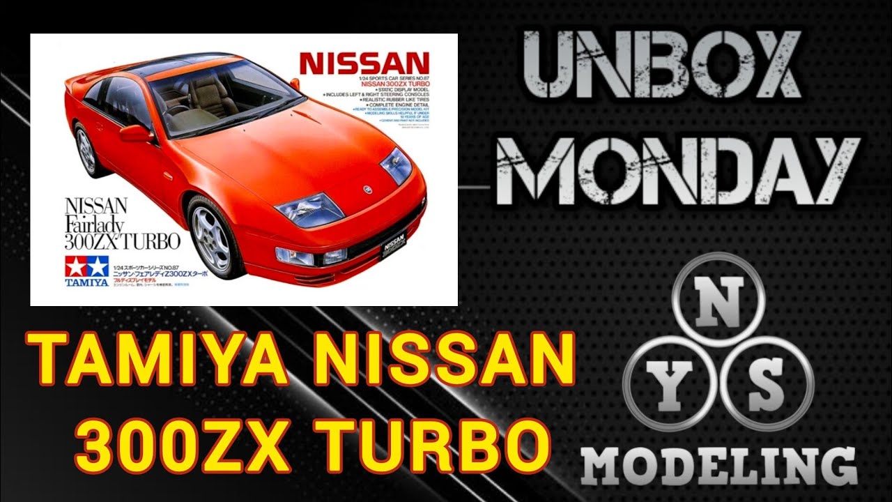 Unboxing tamiya Nissan fairlady 300ZX Turbo - YouTube