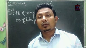 Mathematics grade 5 | Ch-2 Ex-2.4 Word Problems on Subtraction | APS BINNAGURI