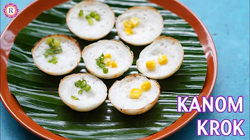 Kanom kork recipe | Thai Coconut milk pancakes