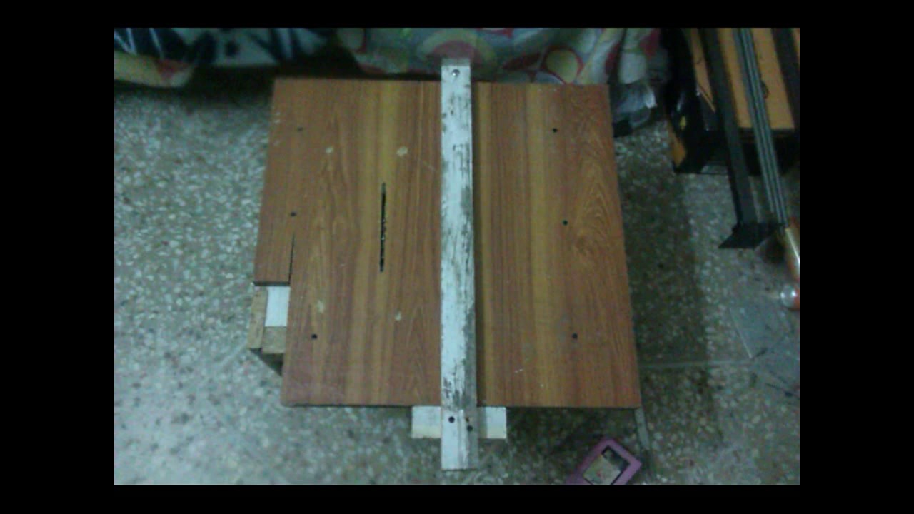 DIY converting a circular saw to table saw Cheapest MOD YouTube
