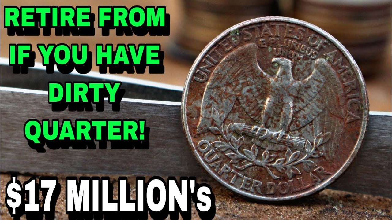 Top 10 Silver Washington Quarters That Could Make You a Fortune! Valuable Quarter to Look for!!