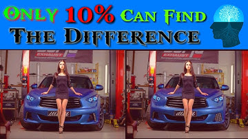 Spot the difference:only genius can find the difference