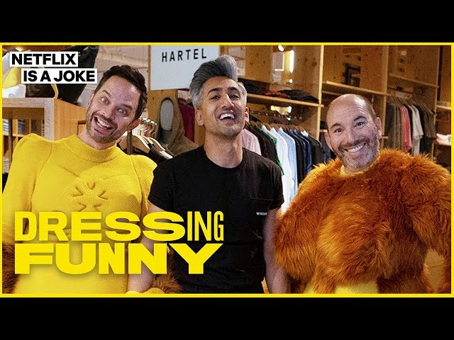 Tan France Makeover of Big Mouths Nick Kroll & Andrew Goldberg | Dressing Funny