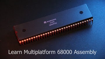 Learn 68000 Assembly Programming - Lesson1 : For absolute beginners!