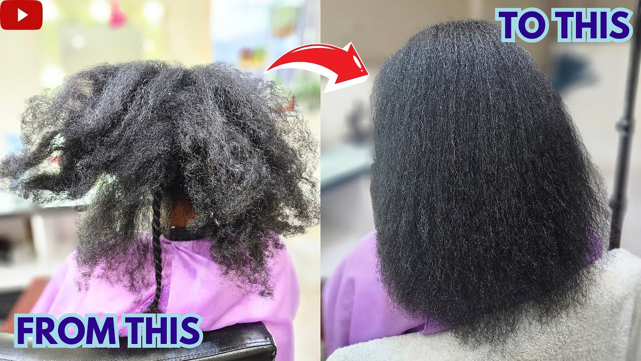 How to Detangle and Refresh Thick Afro Hair | Knot Removal & Hydration Techniques