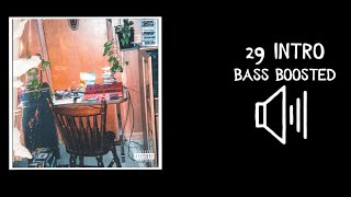 J Cole - 29 Intro | Bass Boosted🔊 [THE FALL OFF]