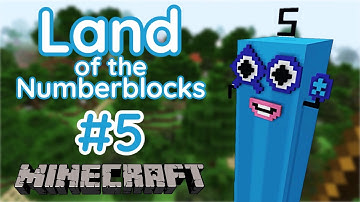 Numberblock 5 | Numberblocks Minecraft - Giant Numberblock 5
