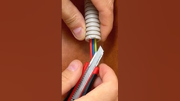 Excellent method of connecting PVC pipes for electrical wiring #diy #tips #electrician