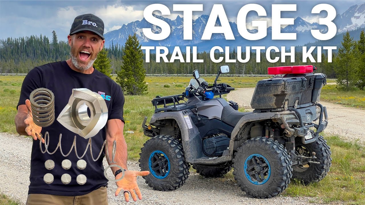 Установка комплекта сцепления Stage 3 Trail // CFMoto CForce 1000