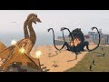 Biollante Remodel vs Monster Zero Epic Battle | Kaiju Universe