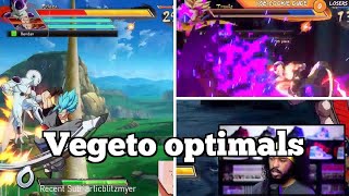 Daily Fgc Dragon Ball Fighterz Plays Vegeto Optimals