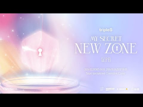 4K] 2026 triples Concert [My Secret New Zone] in Taipei 20260228