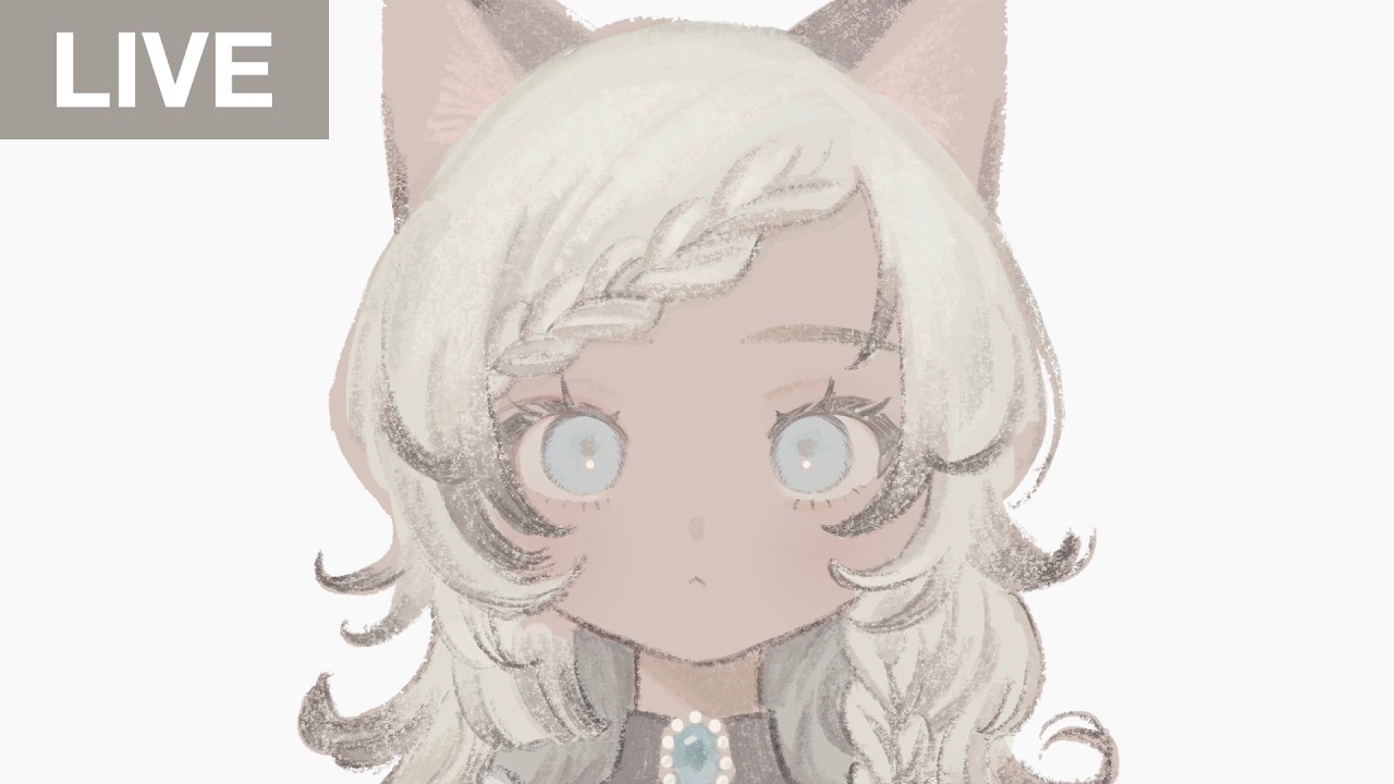 Morning Routine] Creating Cat-Themed Mini Art 🐈‍⬛: Digital Work
