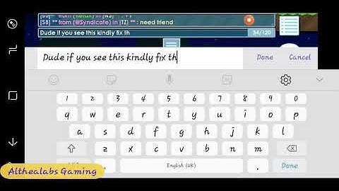 Bug in GTOS|Need to fix