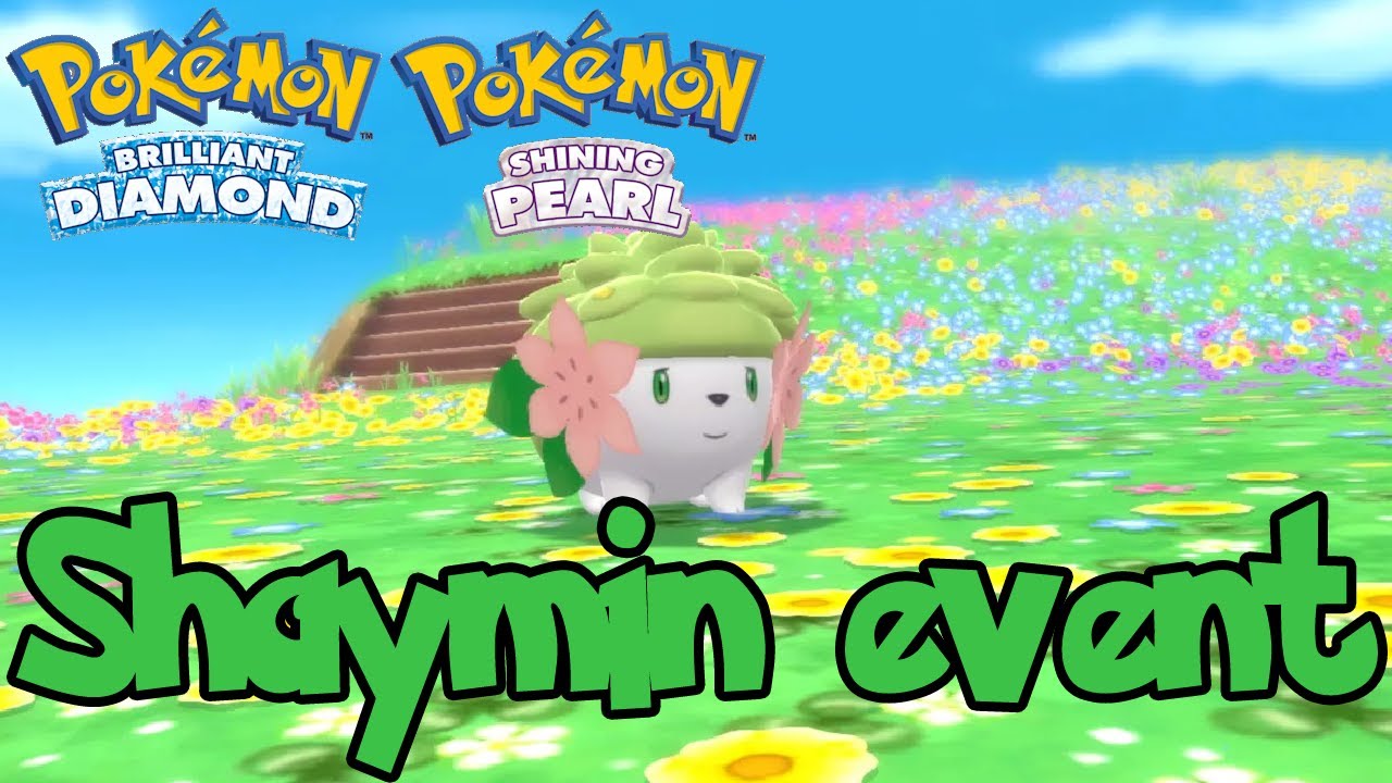 Oak's Letter / Shaymin Event! [BDSP]