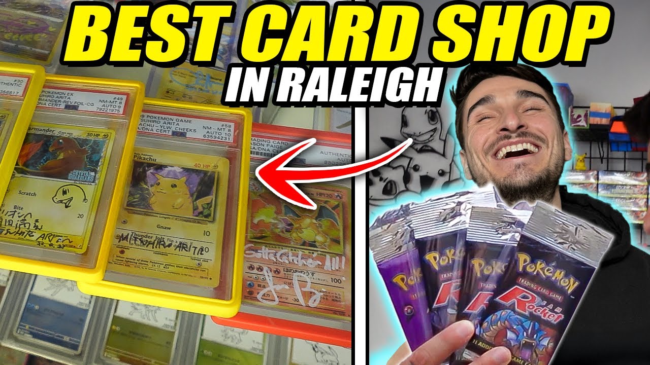 The BEST Pokemon Card Shops in RALEIGH, North Carolina