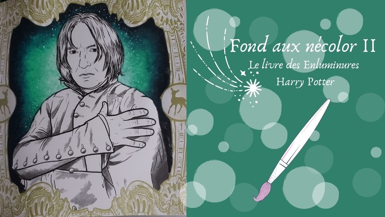 Fond aux nécolor II - Ma façon de faire