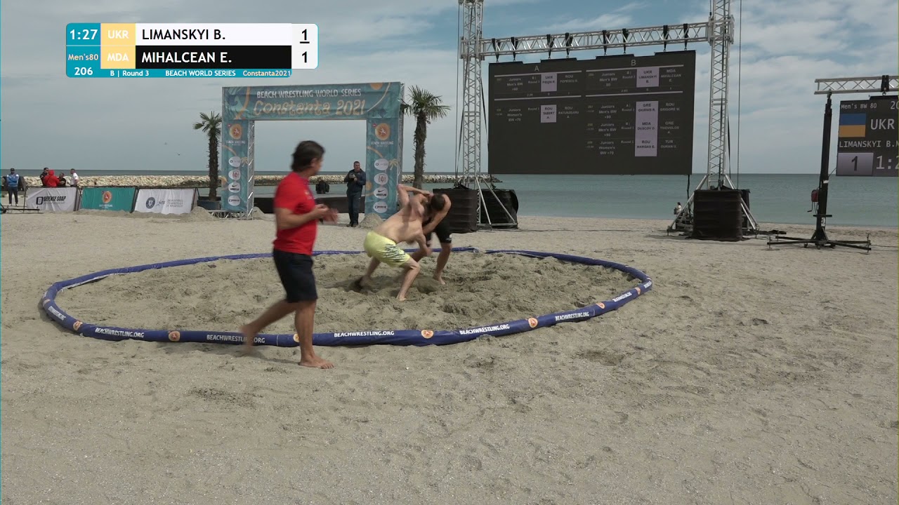 Round 3 Men's BW - 80 kg: B. LIMANSKYI (UKR) v. E. MIHALCEAN (MDA)