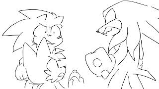 Sonic movie trio but they act like realistic siblings