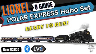 O Gauge Lionel -  POLAR EXPRESS "HOBO" Train Set with VOICE CONTROL!