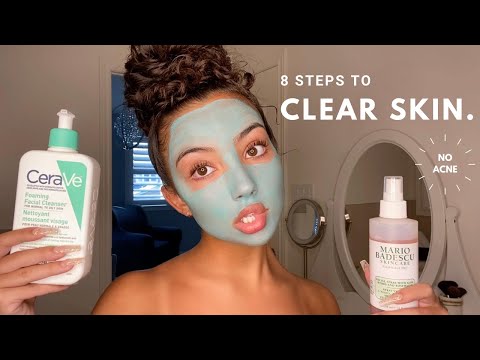 the long awaited skincare routine | my secret to clear skin revealed