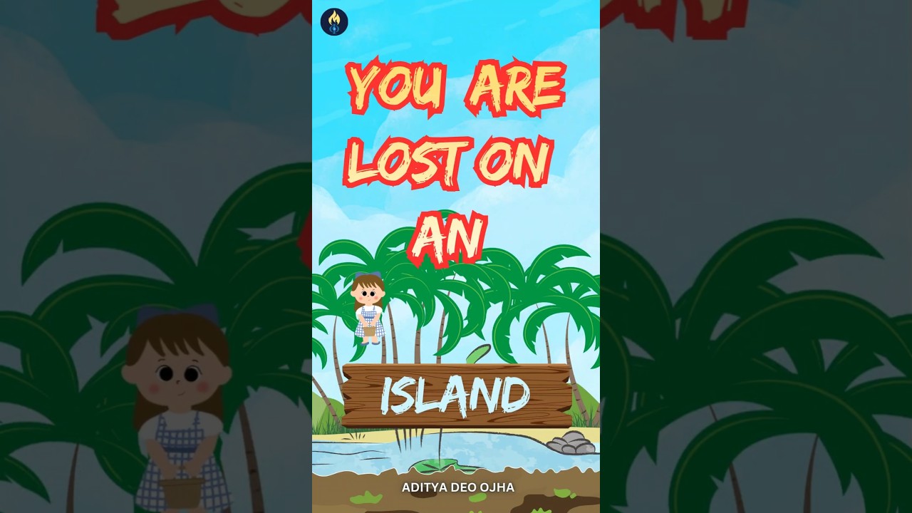 🏝️ Can You Solve the Island Map Riddle? 📦 | Puzzle | Hindi | English Text