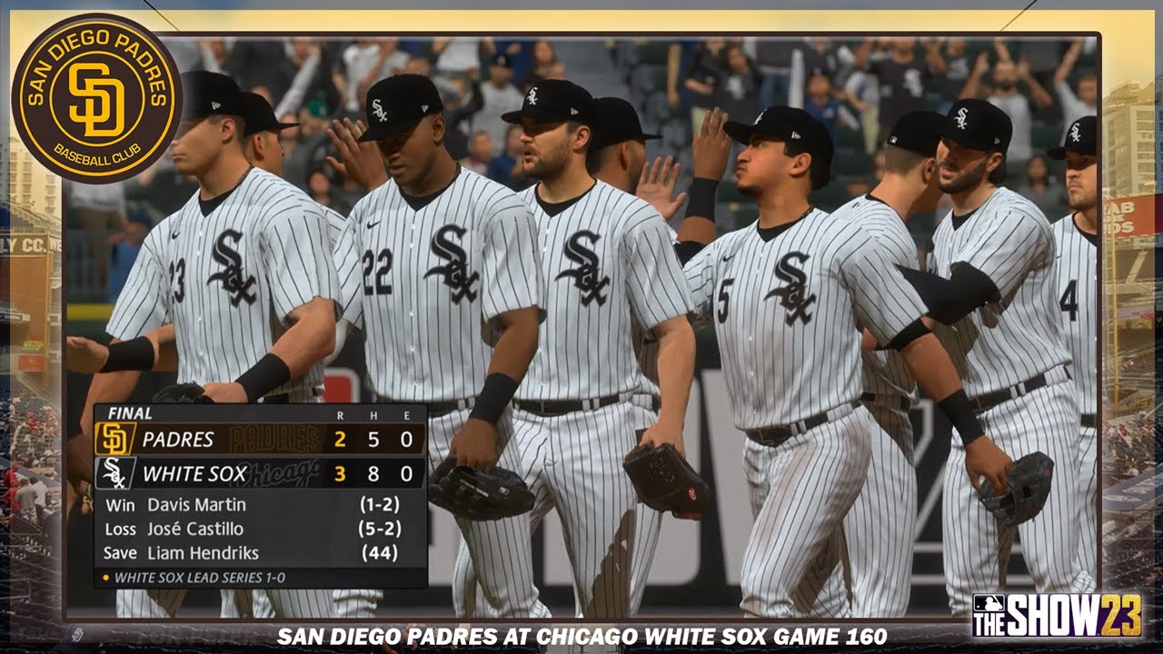 MLB THE SHOW 23 - San Diego Padres Franchise San Diego Padres at CHI White Sox Game 160