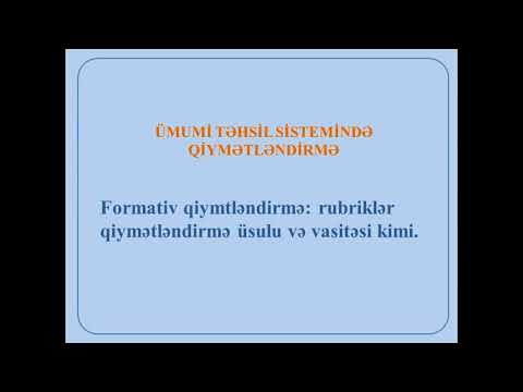 Video: Aşağıdan yuxarı və yuxarıdan aşağı qiymətləndirmə yanaşmaları arasında hansı fərqlər var?