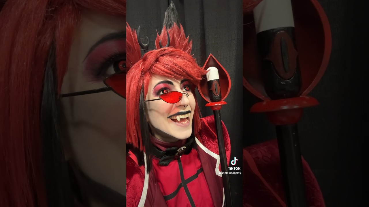 #cosplay #hazbinhotel #cosplayer #anime #alastor