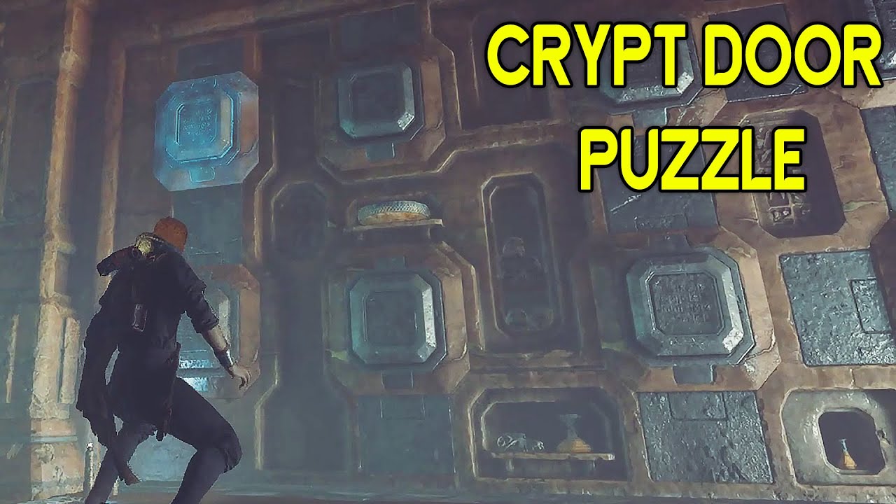 Star Wars Jedi Survivor Crypt of Uhrma Door Puzzle Solution YouTube